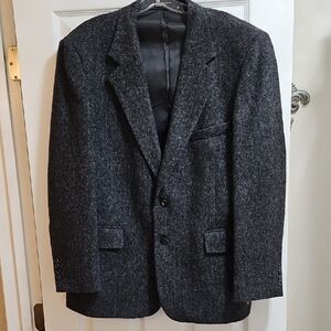 Elegant Charcoal Men's Blazer